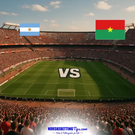Argentina mot Burkina Faso 04-10-2026 oddstips og analyse