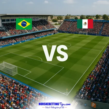 Brazil U20 mot Mexico U20 04-10-2026 oddstips og analyse
