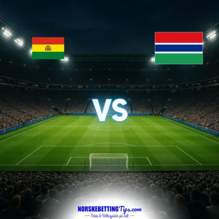 Bolivia mot Gambia 05-10-2026 oddstips og analyse