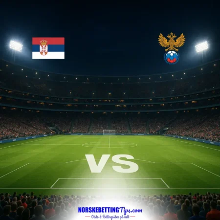 Serbia U21 mot Russia U21 05-10-2026 oddstips og analyse