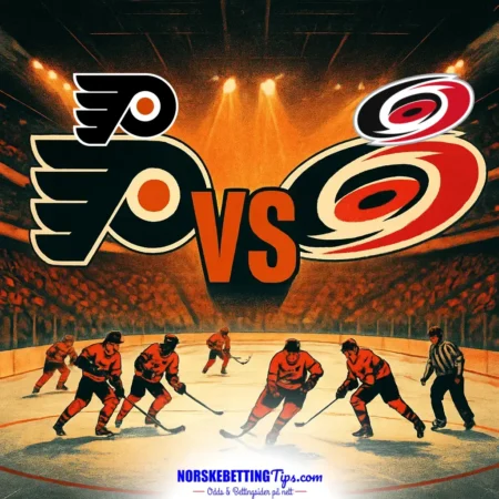 Philadelphia Flyers mot Carolina Hurricanes 04-10-2026 oddstips og analyse