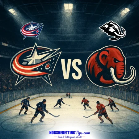 Columbus Blue Jackets mot Utah Mammoth 04-10-2026 oddstips og analyse