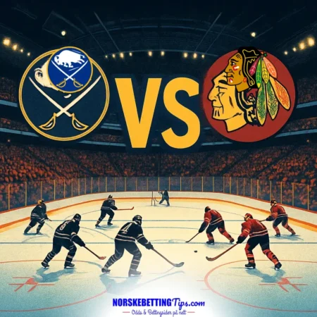 Buffalo Sabres mot Chicago Blackhawks 04-10-2026 oddstips og analyse
