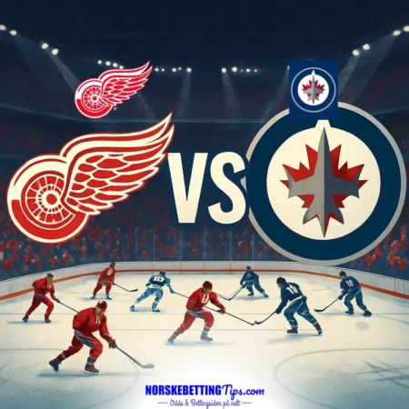 Detroit Red Wings mot Winnipeg Jets 04-10-2026 oddstips og analyse