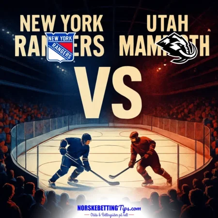 New York Rangers mot Utah Mammoth 05-10-2026 oddstips og analyse