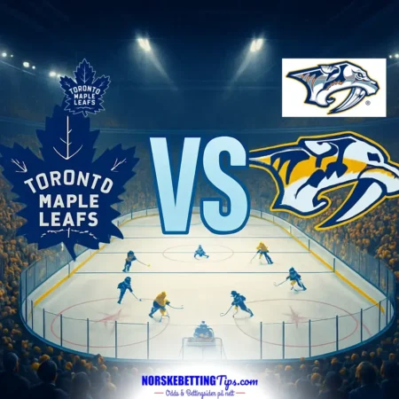 Toronto Maple Leafs mot Nashville Predators 07-10-2026 oddstips og analyse