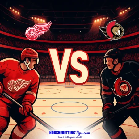 Detroit Red Wings mot Ottawa Senators 07-10-2026 oddstips og analyse