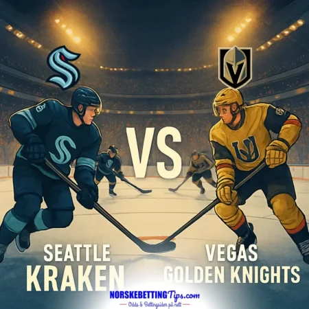 Seattle Kraken mot Vegas Golden Knights 07-10-2026 oddstips og analyse