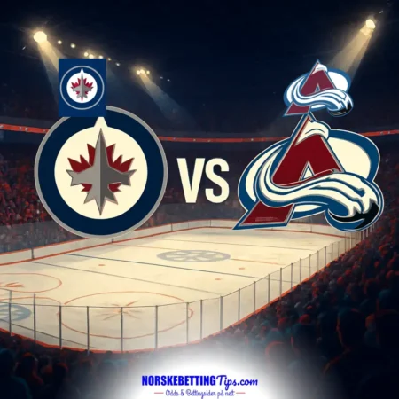 Winnipeg Jets mot Colorado Avalanche 08-10-2026 oddstips og analyse