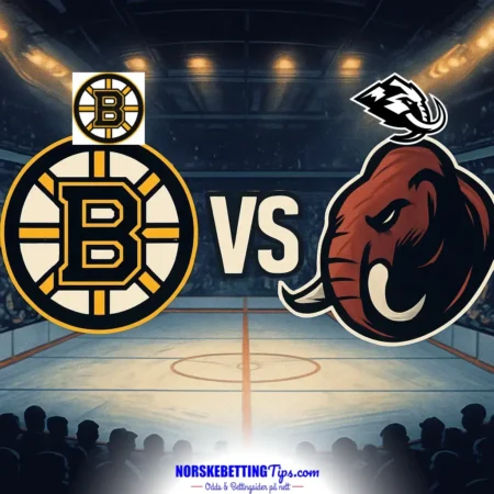 Boston Bruins mot Utah Mammoth 09-10-2026 oddstips og analyse