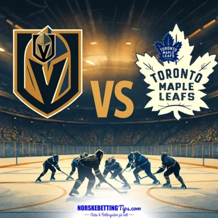 Vegas Golden Knights mot Toronto Maple Leafs 09-10-2026 oddstips og analyse