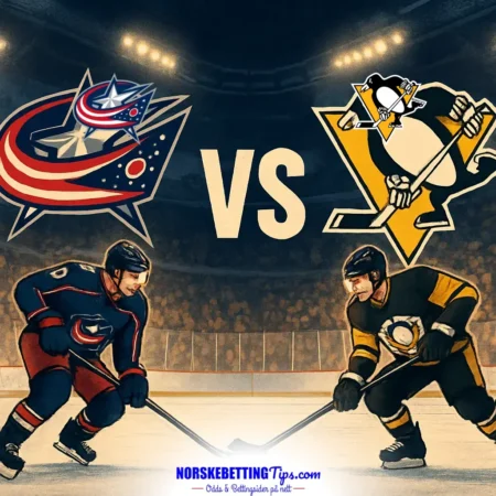 Columbus Blue Jackets mot Pittsburgh Penguins 10-10-2026 oddstips og analyse