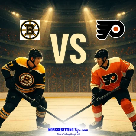 Boston Bruins mot Philadelphia Flyers 10-10-2026 oddstips og analyse