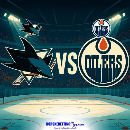 San Jose Sharks mot Edmonton Oilers 10-10-2026 oddstips og analyse