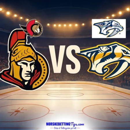 Ottawa Senators mot Nashville Predators 11-10-2026 oddstips og analyse