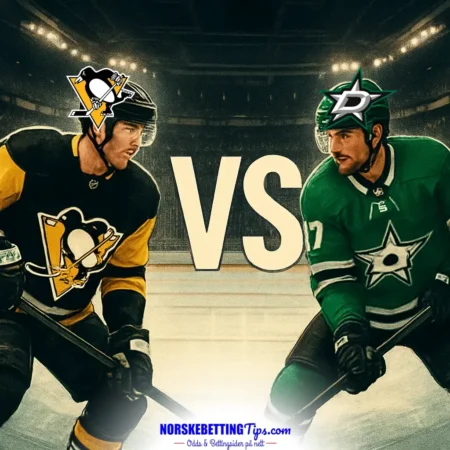 Pittsburgh Penguins mot Dallas Stars 11-10-2026 oddstips og analyse