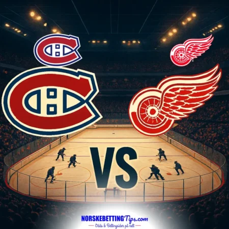 Montreal Canadiens mot Detroit Red Wings 11-10-2026 oddstips og analyse