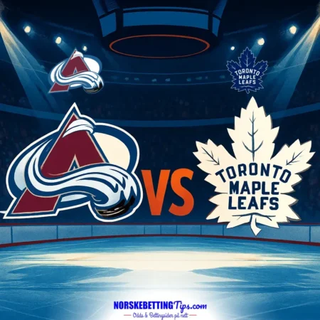 Colorado Avalanche mot Toronto Maple Leafs 11-10-2026 oddstips og analyse