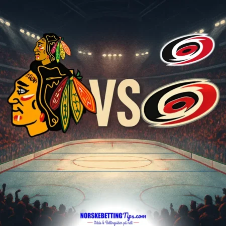 Chicago Blackhawks mot Carolina Hurricanes 11-10-2026 oddstips og analyse