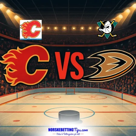 Calgary Flames mot Anaheim Ducks 11-10-2026 oddstips og analyse