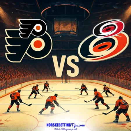 Philadelphia Flyers mot Carolina Hurricanes 12-10-2026 oddstips og analyse