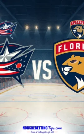Columbus Blue Jackets mot Florida Panthers 14-10-2026 oddstips og analyse