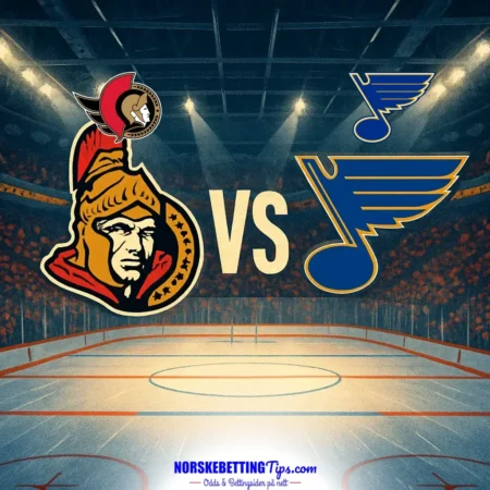 Ottawa Senators mot St. Louis Blues 14-10-2026 oddstips og analyse