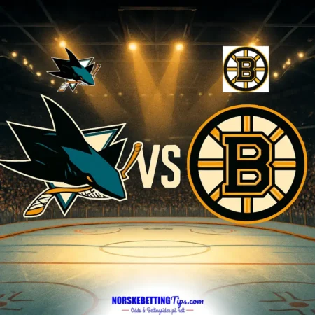 San Jose Sharks mot Boston Bruins 14-10-2026 oddstips og analyse
