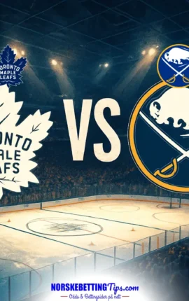 Toronto Maple Leafs mot Buffalo Sabres 16-10-2026 oddstips og analyse