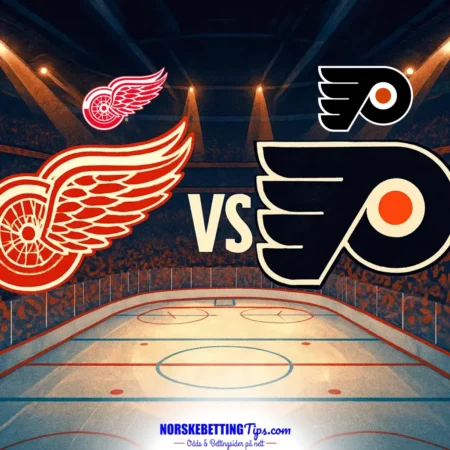 Detroit Red Wings mot Philadelphia Flyers 16-10-2026 oddstips og analyse