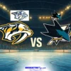 Nashville Predators mot San Jose Sharks 16-10-2026 oddstips og analyse
