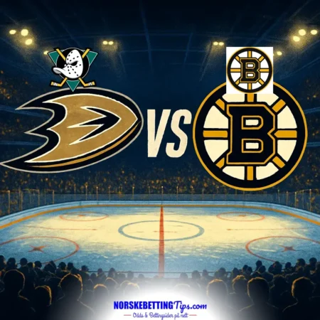 Anaheim Ducks mot Boston Bruins 17-10-2026 oddstips og analyse