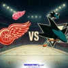 Detroit Red Wings mot San Jose Sharks 18-10-2026 oddstips og analyse