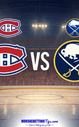 Montreal Canadiens mot Buffalo Sabres 18-10-2026 oddstips og analyse