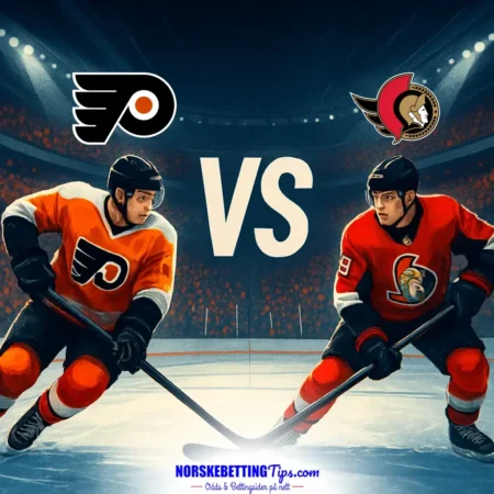 Philadelphia Flyers mot Ottawa Senators 18-10-2026 oddstips og analyse