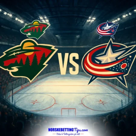 Minnesota Wild mot Columbus Blue Jackets 19-10-2026 oddstips og analyse