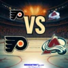 Philadelphia Flyers mot Colorado Avalanche 20-10-2026 oddstips og analyse
