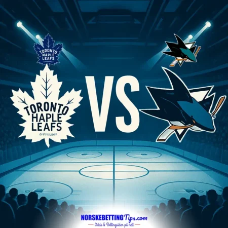 Toronto Maple Leafs mot San Jose Sharks 20-10-2026 oddstips og analyse