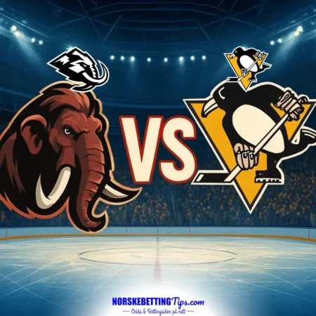 Utah Mammoth mot Pittsburgh Penguins 20-10-2026 oddstips og analyse