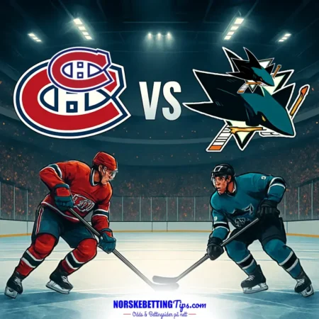 Montreal Canadiens mot San Jose Sharks 21-10-2026 oddstips og analyse