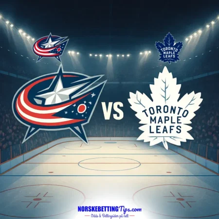Columbus Blue Jackets mot Toronto Maple Leafs 21-10-2026 oddstips og analyse