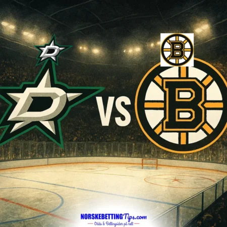 Dallas Stars mot Boston Bruins 21-10-2026 oddstips og analyse