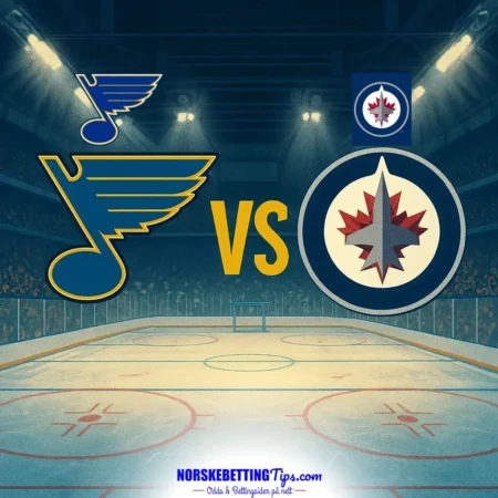 St. Louis Blues mot Winnipeg Jets 21-10-2026 oddstips og analyse