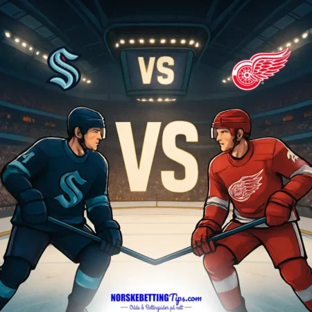 Seattle Kraken mot Detroit Red Wings 21-10-2026 oddstips og analyse