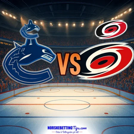 Vancouver Canucks mot Carolina Hurricanes 21-10-2026 oddstips og analyse